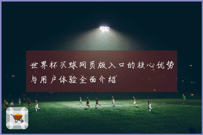 世界杯买球网页版入口的核心优势与用户体验全面介绍
